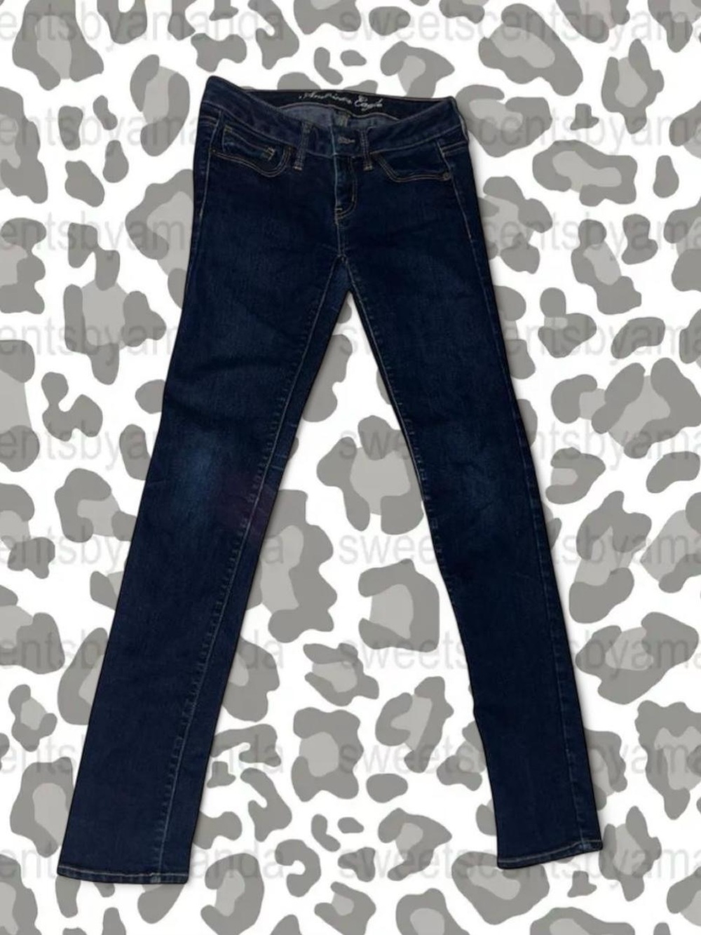 American Eagle Outfitters Dark Indigo Skinny Jeans